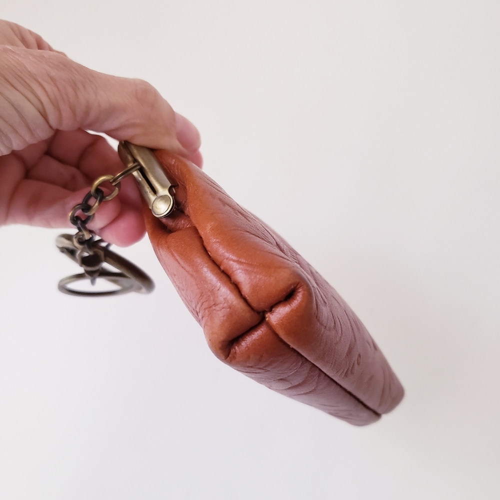 Patricia Nash Tan Leather Coin Purse - Picture 12 of 15